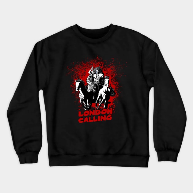 London Calling ft. Boudica Crewneck Sweatshirt by The British History Podcast